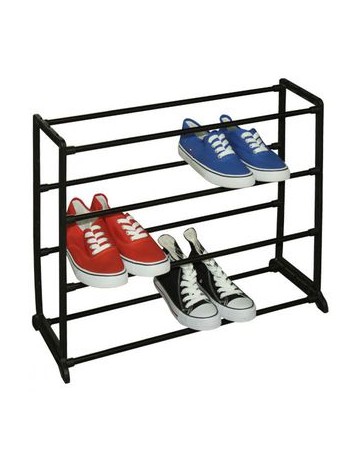 RACK PARA ZAPATOS 3 NIVELES ( 12 PARES )