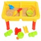 VArshiner 2in1 Stone Sand and Water Beach Table Beach Play Toy Set for Kids - Envío Gratuito