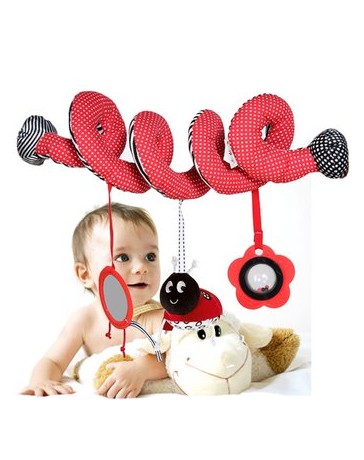 Juguete Para Cuna Babyplay Espiral-Multicolor - Envío Gratuito