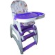 Silla Para Bebe Segura Comoda Escritorio Prinsel Kínder  MORADO - Envío Gratuito