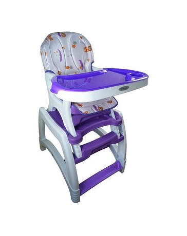 Silla Para Bebe Segura Comoda Escritorio Prinsel Kínder  MORADO - Envío Gratuito