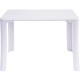 Mesa Infantil Mobilier Luigi Kids-Blanco - Envío Gratuito