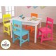 Set mesa y 4 sillas infantil colores brillantes KidKraft - Envío Gratuito