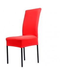 Barra de Cocina Asiento de Comedor Funda de Silla Decor-Rojo - Envío Gratuito