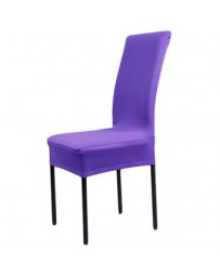 Barra de Cocina Asiento de Comedor Funda de Silla Decor-Morado Oscuro - Envío Gratuito