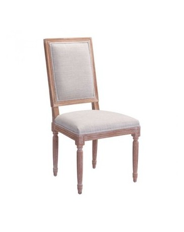 Silla marca Zuo modelo Cole Valley - beige  98074 - Envío Gratuito