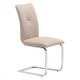 Silla marca Zuo modelo Anjou color beige / 100122 - Envío Gratuito