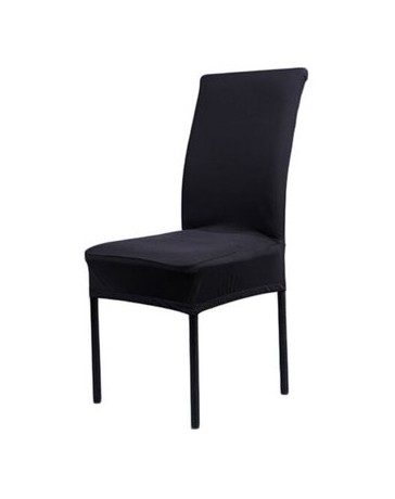 Barra de Cocina Asiento de Comedor Funda de Silla Decor-Negro - Envío Gratuito