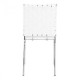 Silla marca Zuo modelo Criss Cross - blanco  333011 - Envío Gratuito