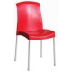 Silla para Restaurante Plastuv Monaco-Rojo - Envío Gratuito