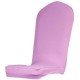 MagiDeal Color Sólido Elástico Semicírculo Violeta Cubierta De La Silla De Comedor Heces Funda - Envío Gratuito