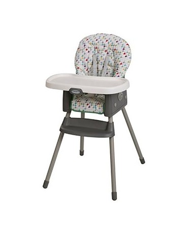 Silla Comedor Graco SimpleSwitch Trona y Booster, Little Hoot- Café - Envío Gratuito