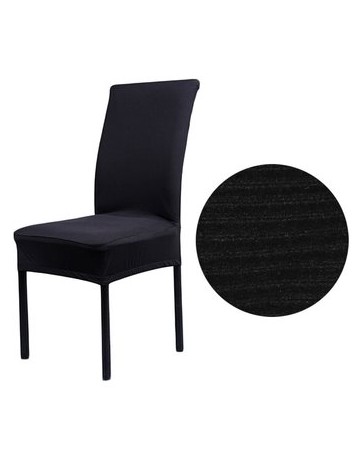 1PC pana asiento cubierta gruesa suave cocina barra comedor silla cubierta sólida boda restaurante decoración - Envío Gratuito