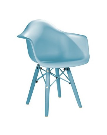 Silla Infantil Alterhouse Réplica Eames Match Kids-Azul - Envío Gratuito