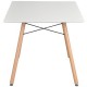 Mesa Réplica Eames Rectangular Color Blanca - Muebilia - Envío Gratuito