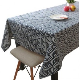 Mantel de estilo japonés Cubierta del gabinete Cubierta de la mesa de café del paño 90 X 140 CM-A2