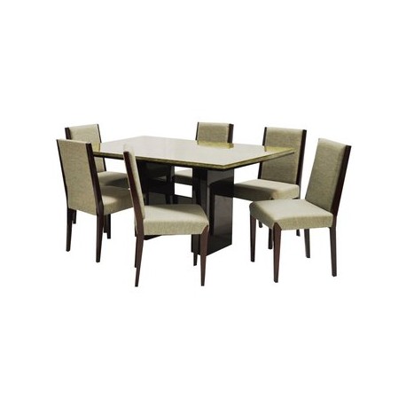 Comedor Kronos 6 Sillas Fabou Muebles - Envío Gratuito