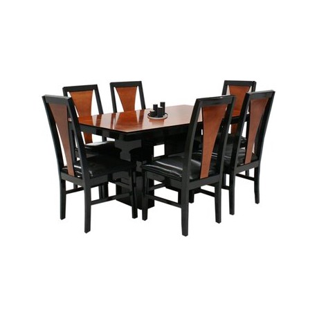 Comedor Moderno Austin 6 Sillas Fabou Muebles - Envío Gratuito