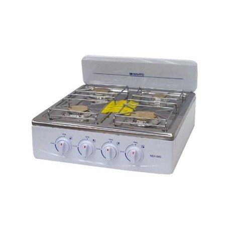 PARRILLA NISATO NE4-045 DE ALAMBRON 4Q ALUMINIO BLANCA - Envío Gratuito