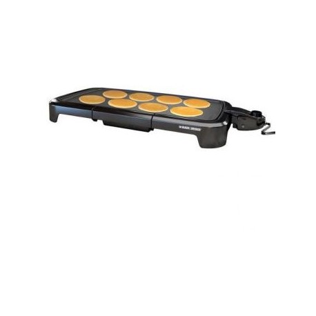 PARRILLA ELECTRICA CON ANTIADHERENTE BLACK & DECKER GD2011B - Envío Gratuito