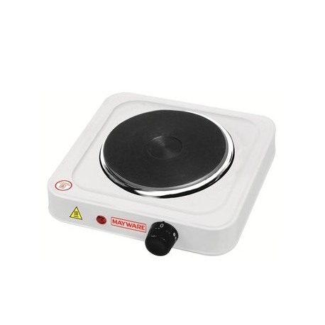 Parrilla Individual de Disco Eléctrica Mayware HY1000B Individual 1000 W-Blanco - Envío Gratuito