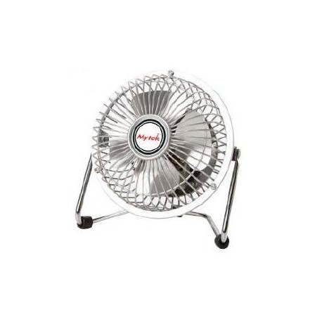 VENTILADOR MYTEK 3131 4 PULG ESCRITORIO 1 VEL METALICO - Envío Gratuito