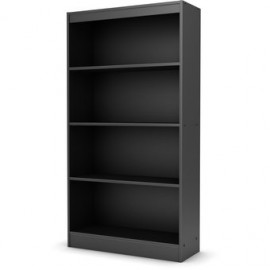 Librero CREA Muebles LC2ng Moderno-Negro