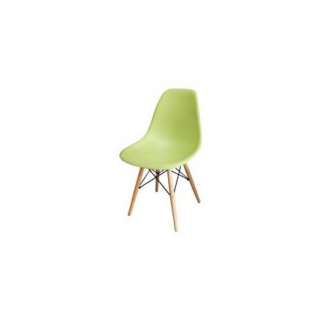 Silla De Comedor Mobilier Replica Eames Lady-Verde - Envío Gratuito