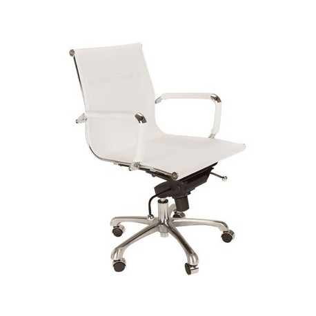 Silla Mobilier Mesh Low Back-Blanco - Envío Gratuito