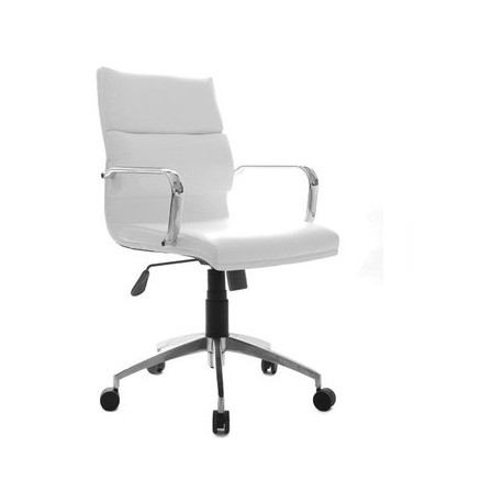 Silla de Oficina Loft - Semi Ejecutiva Blanco - Envío Gratuito