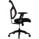 Silla de oficina Sky - Semi Ejecutiva Ergonómica Negro - Envío Gratuito