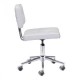 Silla de oficina marca Zuo modelo Series - blanca / 100237 - Envío Gratuito