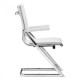 Silla de oficina marca Zuo modelo Lider Plus (conferencia) - blanca / 215211 - Envío Gratuito