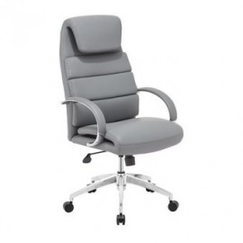 Silla de oficina marca Zuo modelo Lider Comfort - gris / 205317 - Envío Gratuito