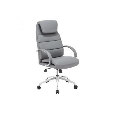 Silla de oficina marca Zuo modelo Lider Comfort - gris / 205317 - Envío Gratuito