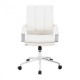 Silla de oficina marca Zuo modelo Director Pro - blanca / 205325 - Envío Gratuito