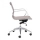 Silla de oficina marca Zuo modelo Glider espalda baja - cafe claro / 100376 - Envío Gratuito