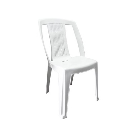 Silla Diplastica Padova para Jardin-Blanco - Envío Gratuito