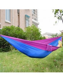 Portátil de tela de nylon de paracaídas hamaca para dos persona amante de la familia al aire libre - Envío Gratuito