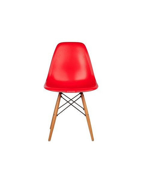 Silla Estilo DSW ABS Rojo - Envío Gratuito