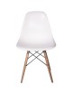 Silla de Comedor Vitrozi Replica Eames Woody-Blanca - Envío Gratuito