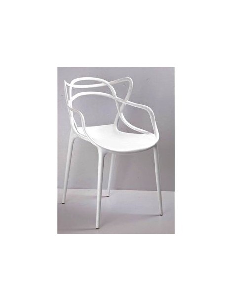 Silla Master ,Kit de 4 Sillas IL Mio Mueble-Blanco - Envío Gratuito