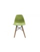 Silla Infantil Vitrozi Eames Woody Verde - Envío Gratuito