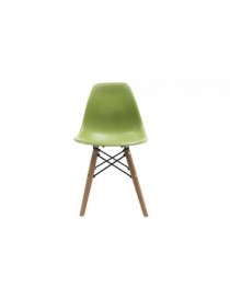 Silla Infantil Vitrozi Eames Woody Verde - Envío Gratuito