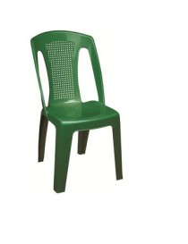 Silla Diplastica Aruba para Jardin-Verde - Envío Gratuito