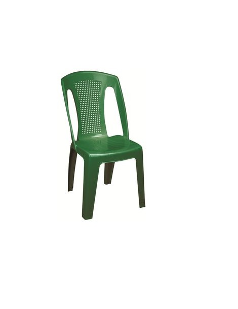 Silla Diplastica Aruba para Jardin-Verde - Envío Gratuito