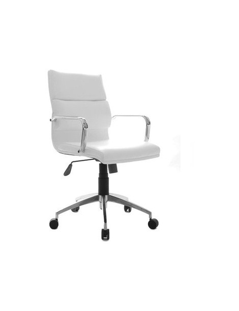 Silla de Oficina Loft - Semi Ejecutiva Blanco - Envío Gratuito