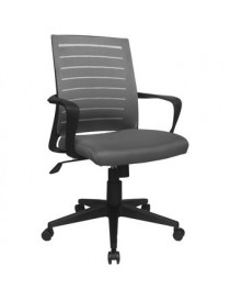 Silla de Oficina Zion - Semi Ejecutiva Ergonómica Gris - Envío Gratuito