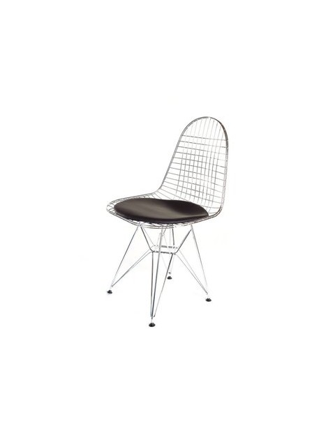 Silla Mobilier Wire Chair-Negro - Envío Gratuito