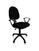 Silla Secretarial en Color Negro Mod. 009 - Envío Gratuito